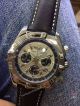 Breitling Chronomat B01 Replica Watch Gray Dial Black Leather w white stitch (2)_th.jpg